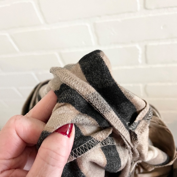 Aritzia Wilfred Tie-front Pants Trousers Wool Cashmere Blend Plaid Academia Sz 2 - Picture 14 of 15